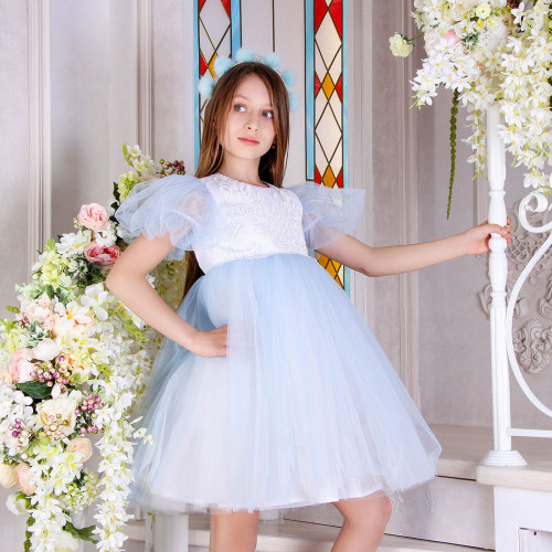 MAYA Girl Tulle Dress in Colors