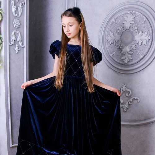 ARIA Velvet Velour Dress 