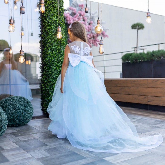 Special Occasion dress with train 