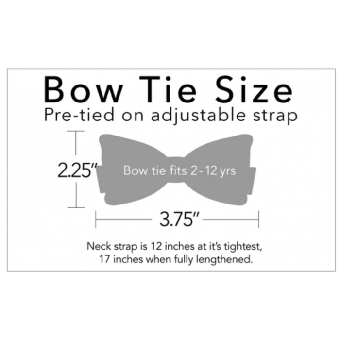 Stylish Boys' Bow Ties in White or Ivory