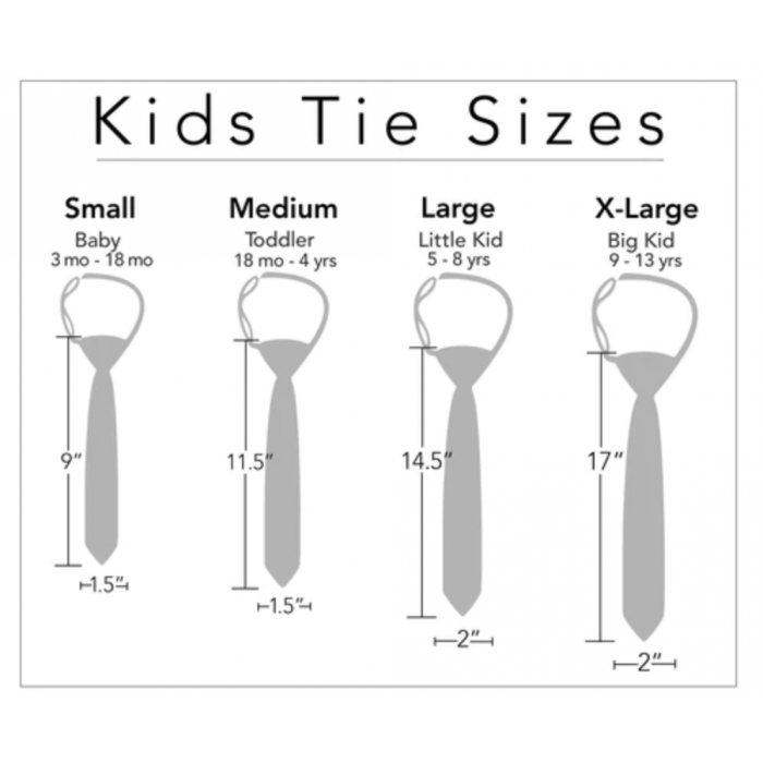 Stylish White or Ivory Ties for Boys
