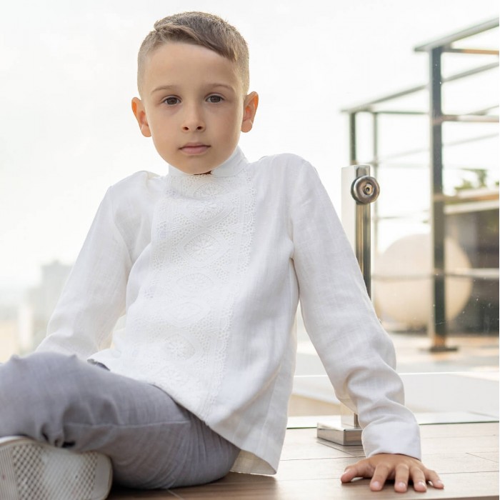 Stylish and Breathable Boys' Linen Shirts