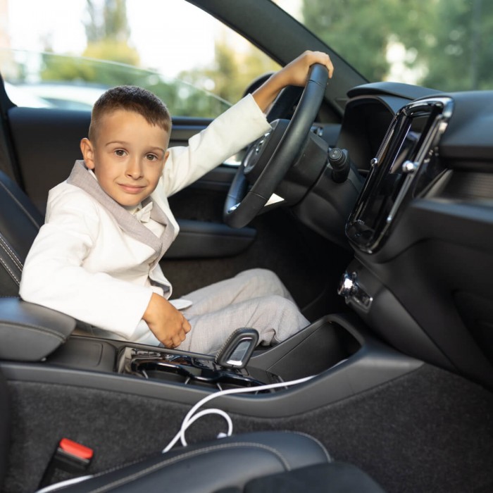 FELIX's Stylish First Communion Linen 4-Piece Suit
