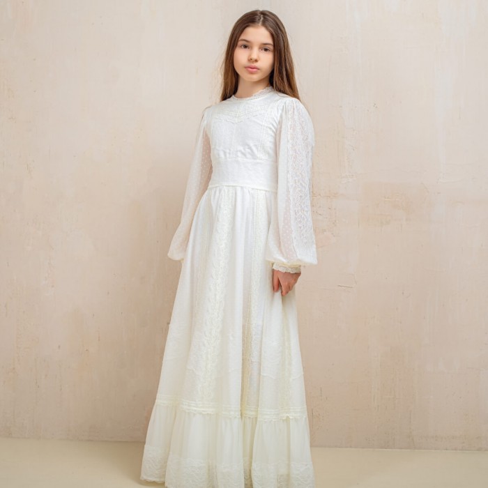 Boho First Communion Dress