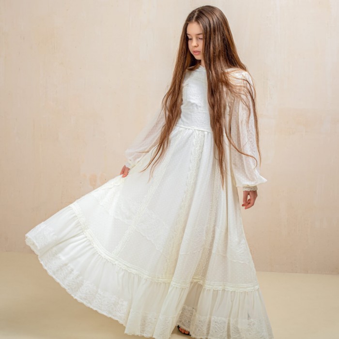 Boho First Communion Dress