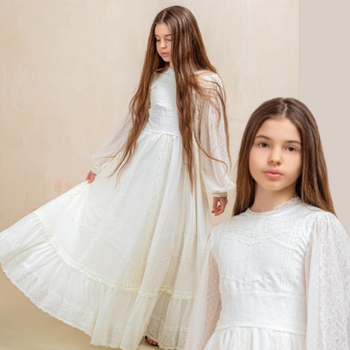 Boho First Communion Dress