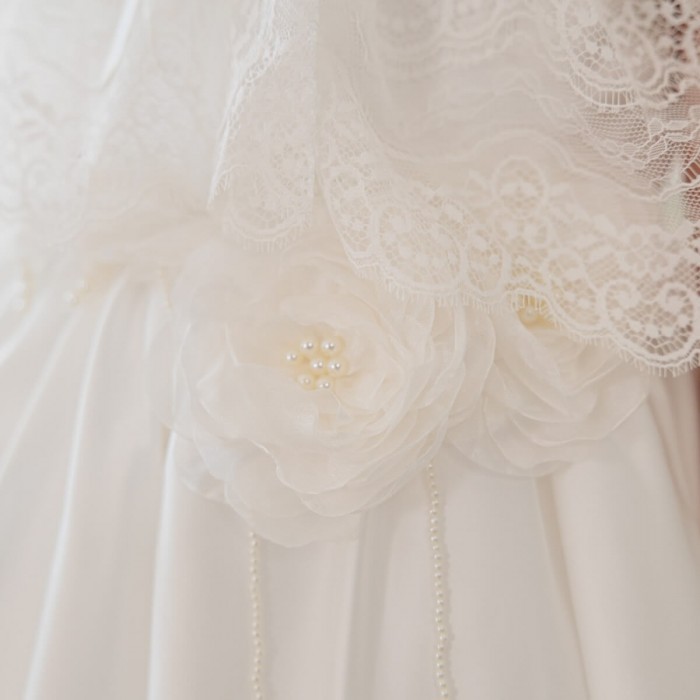 Silk First Communion Dress