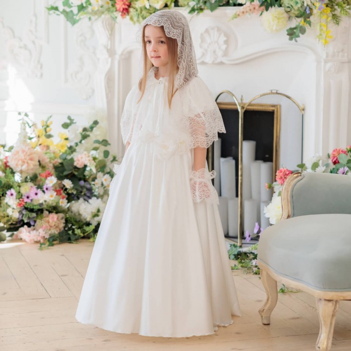 Silk First Communion Dress