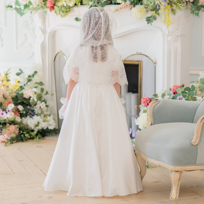 Silk First Communion Dress