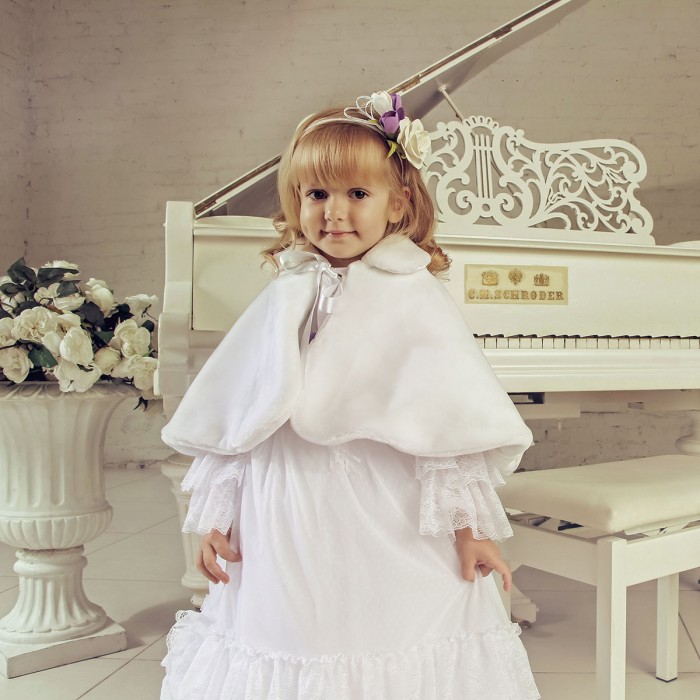 Cozy EMMA Faux Fur Bolero for Girls