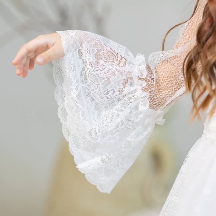 KAYA Elegant Communion Dress with Matching Veil
