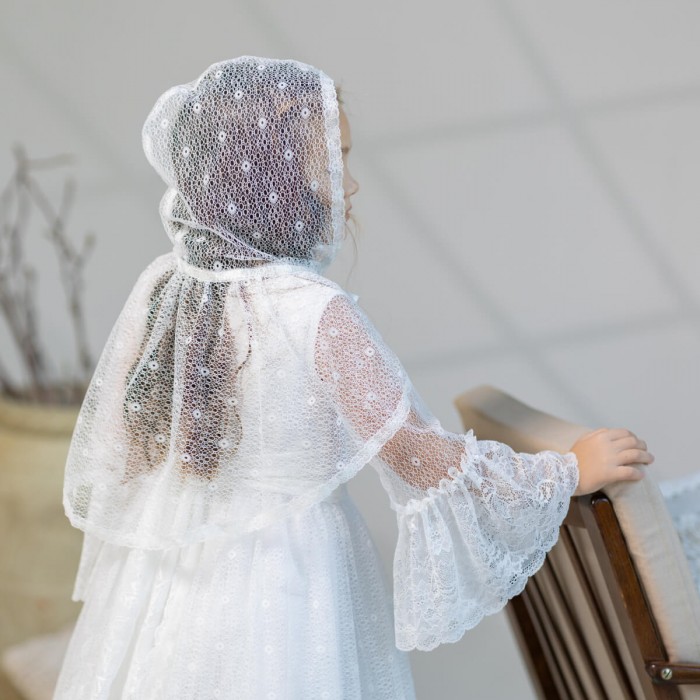 KAYA Elegant Communion Dress with Matching Veil