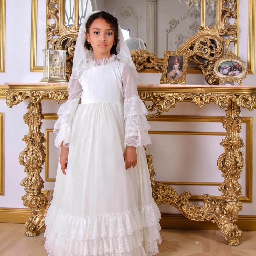 First Communion Dress - Traditional Catholic Style - ZOE