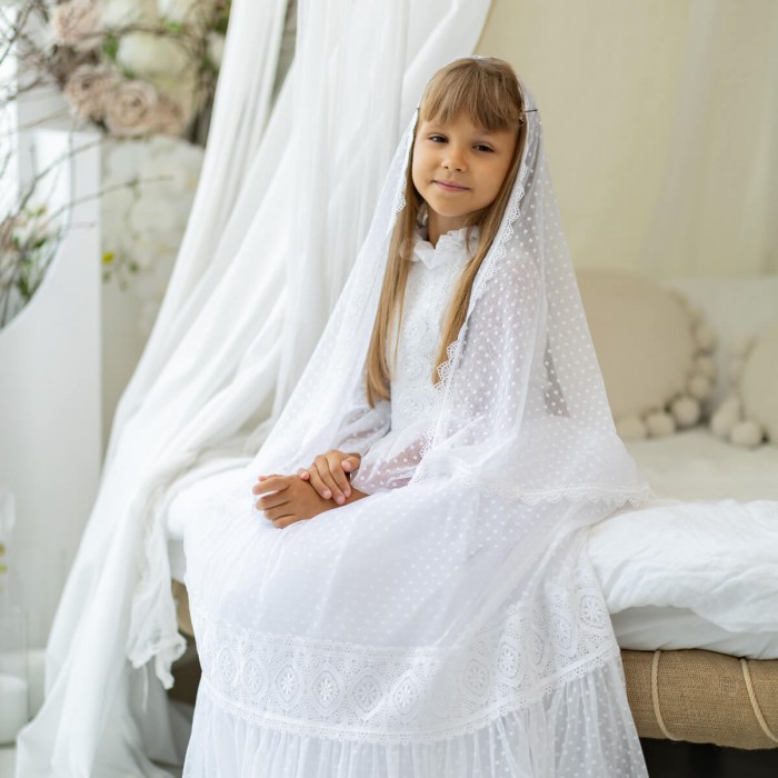 MILA Communion Mantilla Veil 
