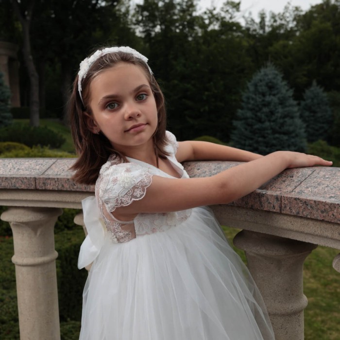 GRACE Girls Flower Headband