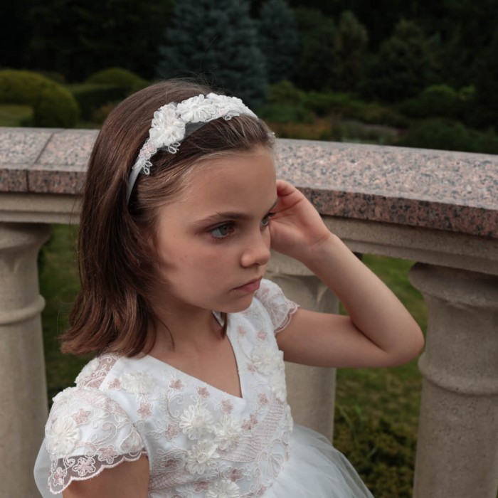 GRACE Girls Flower Headband
