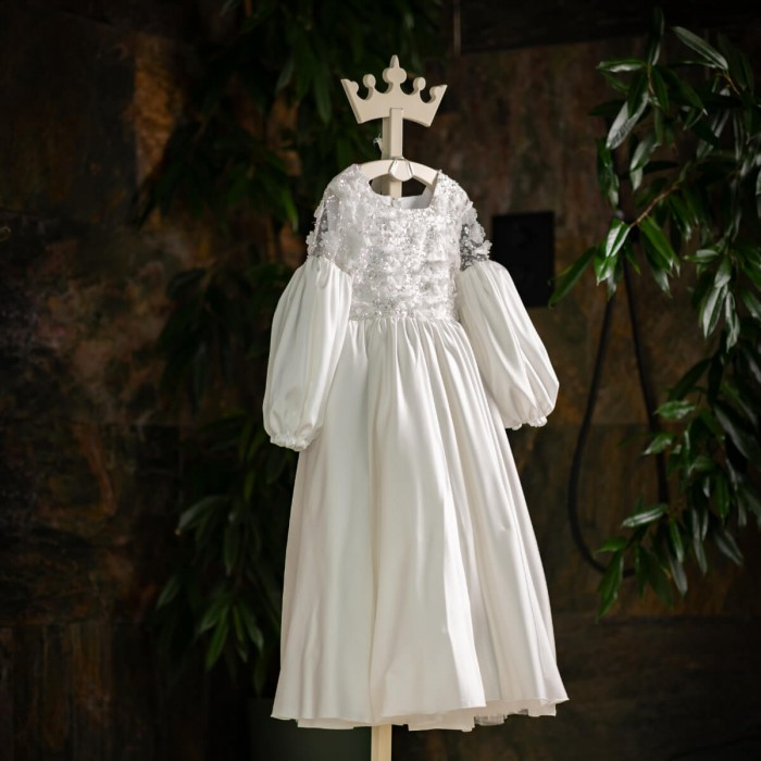 ALORA Silk First Communion Dress