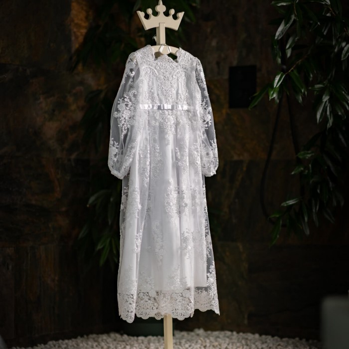 Stylish NILA Simple Lace First Communion Dress