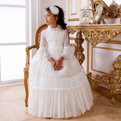 Catholic Communion Dress - Long Sleeve - JASMINE