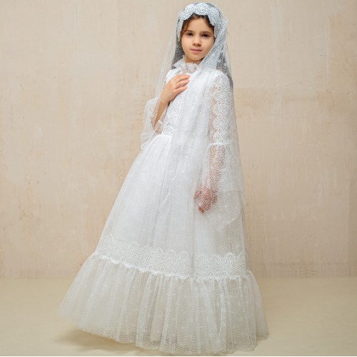 First Communion Dress - Traditional Style - AMELIA 