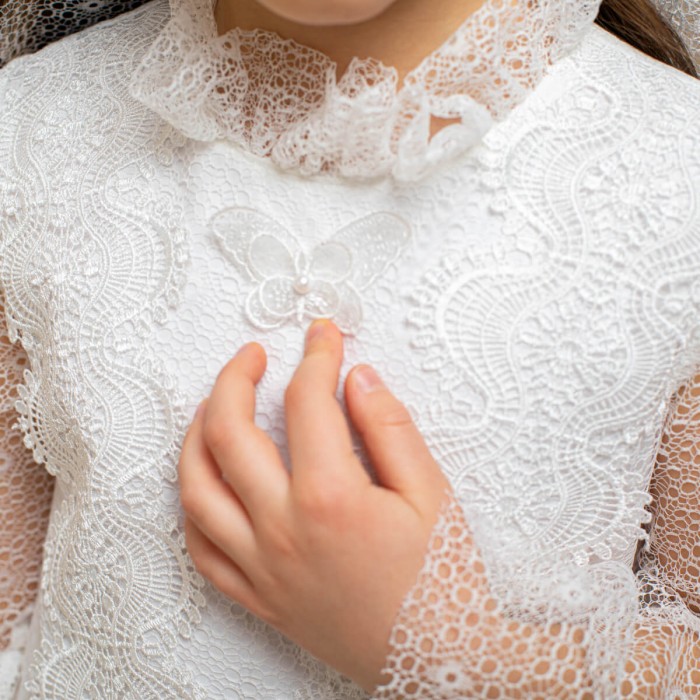AMELIA Lace First Communion Dress