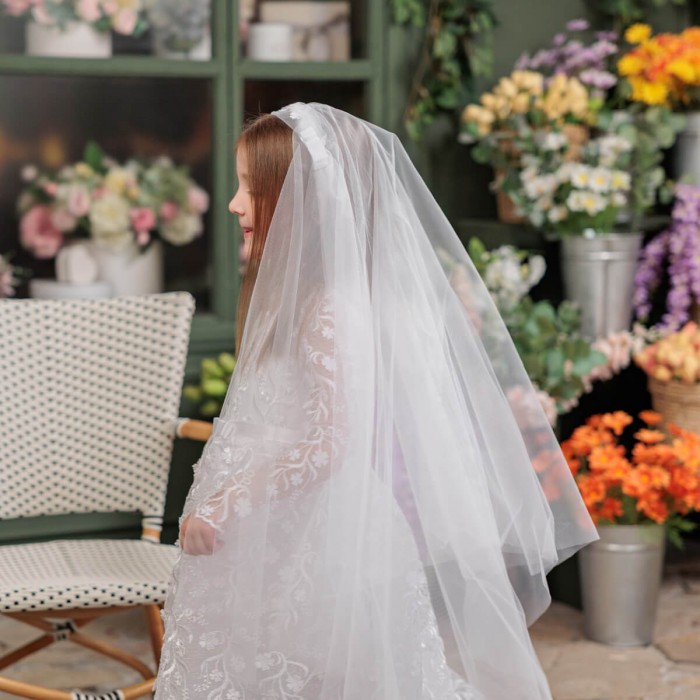 White First Communion Dress