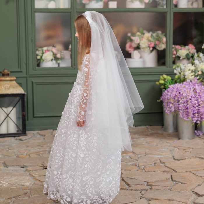 White First Communion Dress