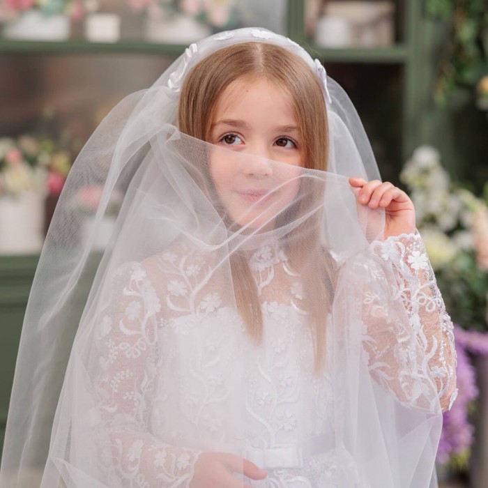 White First Communion Dress
