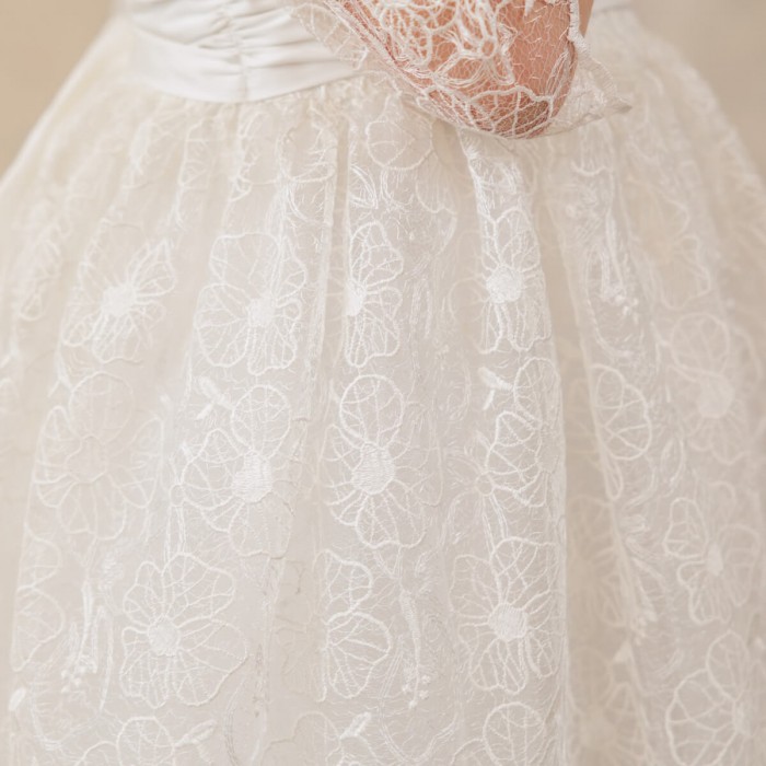 LONDON Lace Holy Communion Dress for Girl