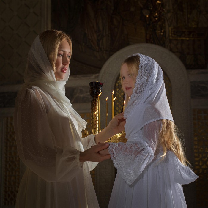 White First Communion Dress