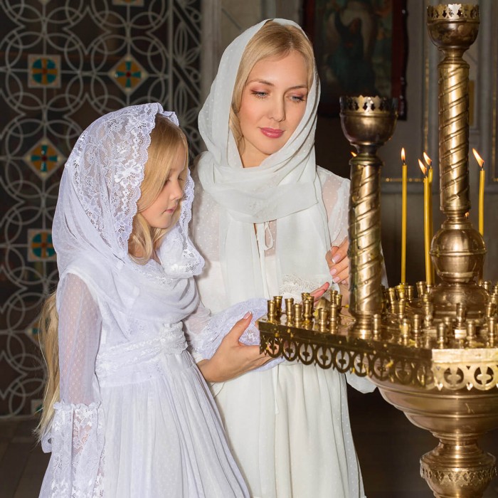 White First Communion Dress