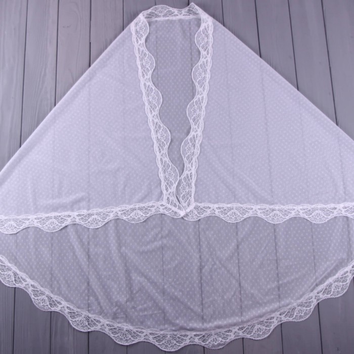 MAYA Traditional Girls Mantilla Communion Veil