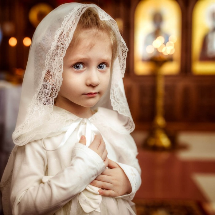 Kids Hooded Mantilla Veil