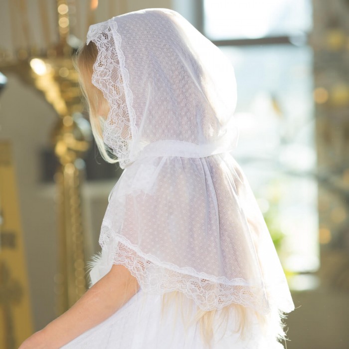 Kids Hooded Mantilla Veil