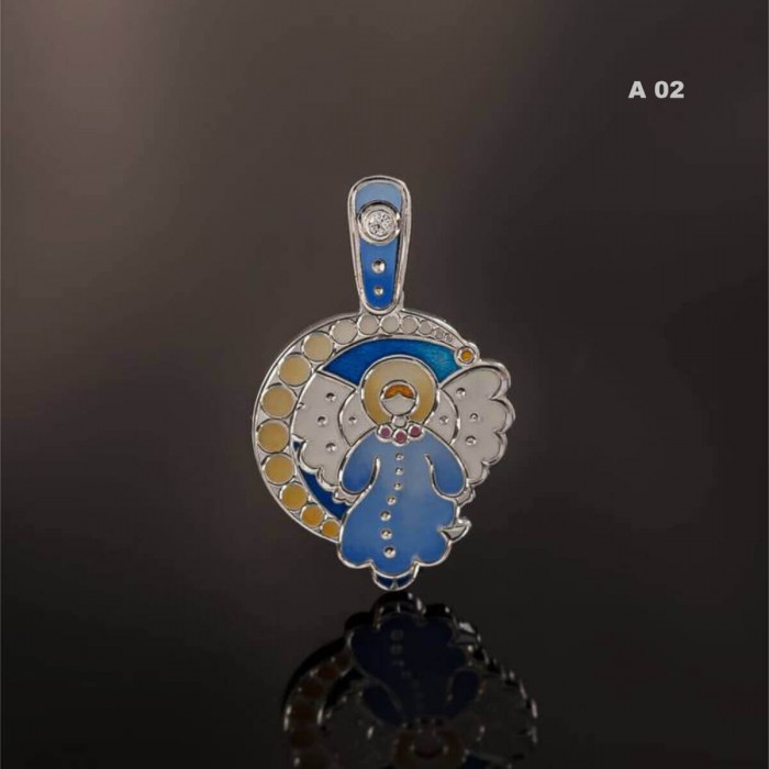 Celebrate Your Child's Baptism with a Guardian Angel Silver Gift